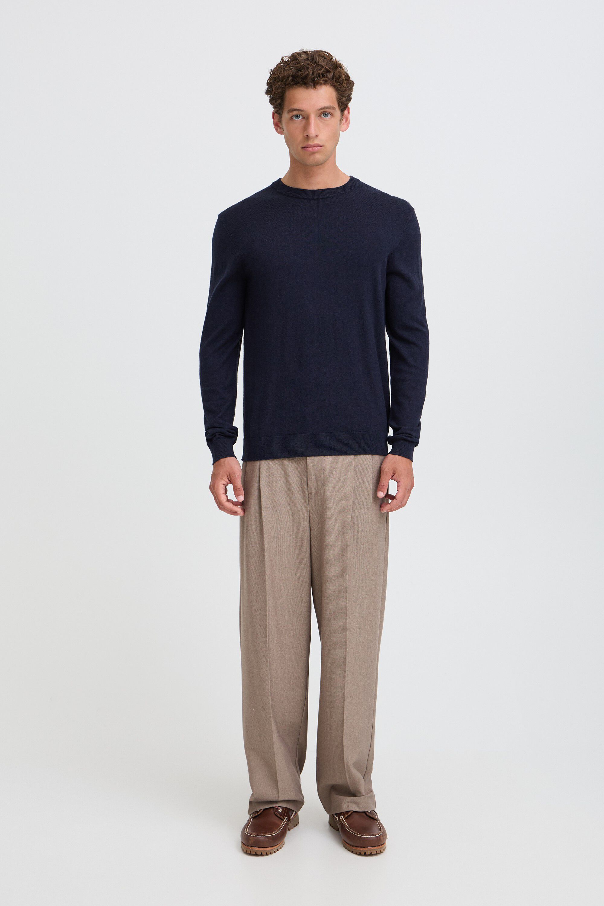 CFHALFDAN 0226 crew neck knit