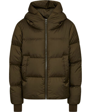 Jacket, with hood, down filled, sid