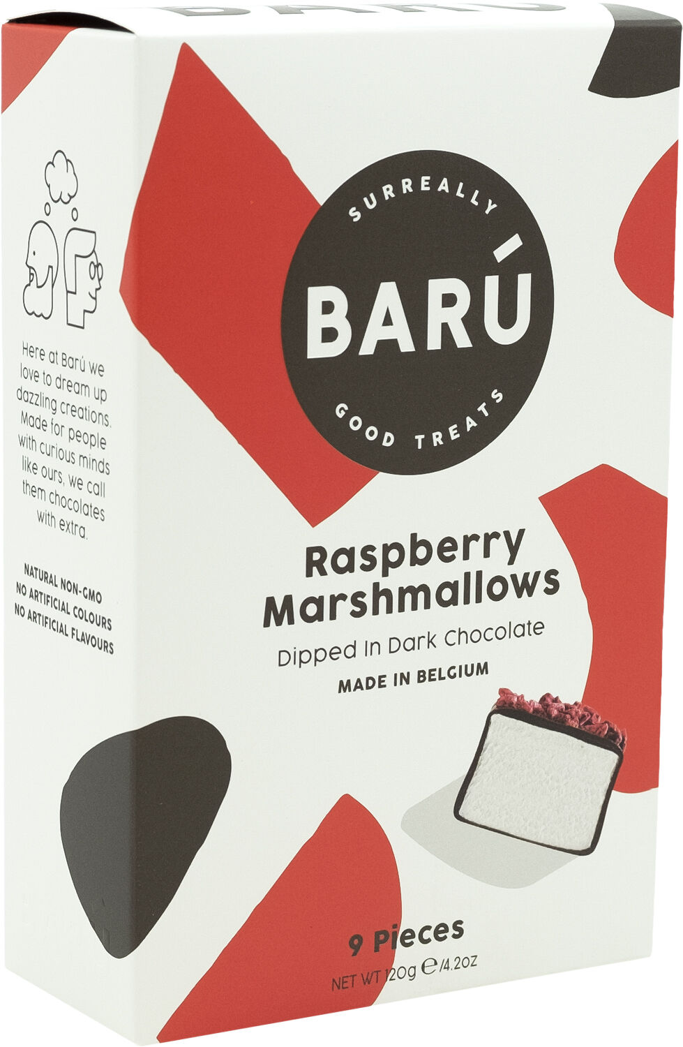 Red berry marshmallows 120 gr