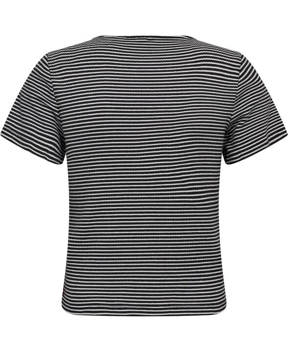 MUSE SS TEE VANILLA STRIPE CAV