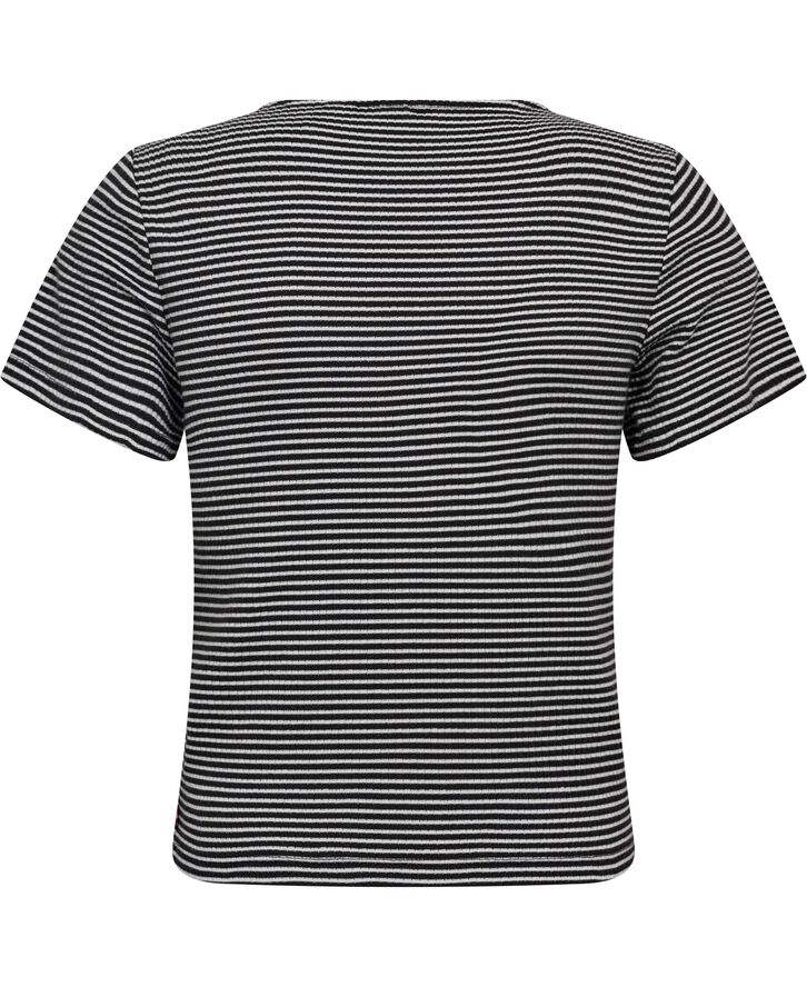 MUSE SS TEE VANILLA STRIPE CAV
