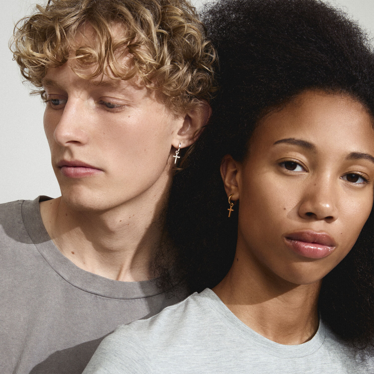 FLYNN earrings silver-plated