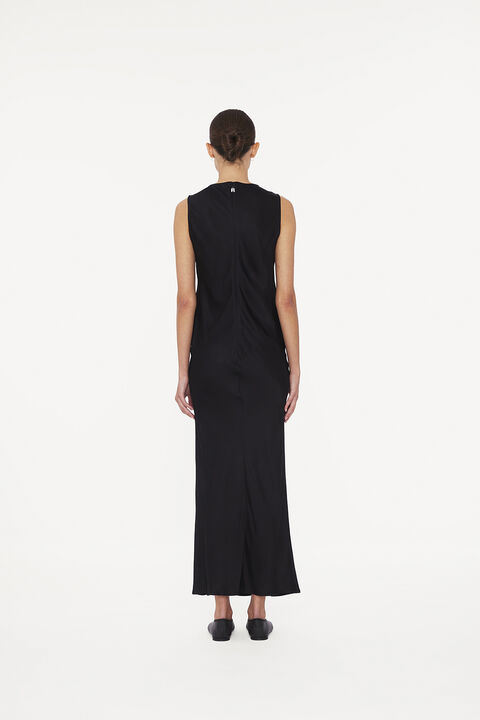 SLEEVELESS MIDI DRESS