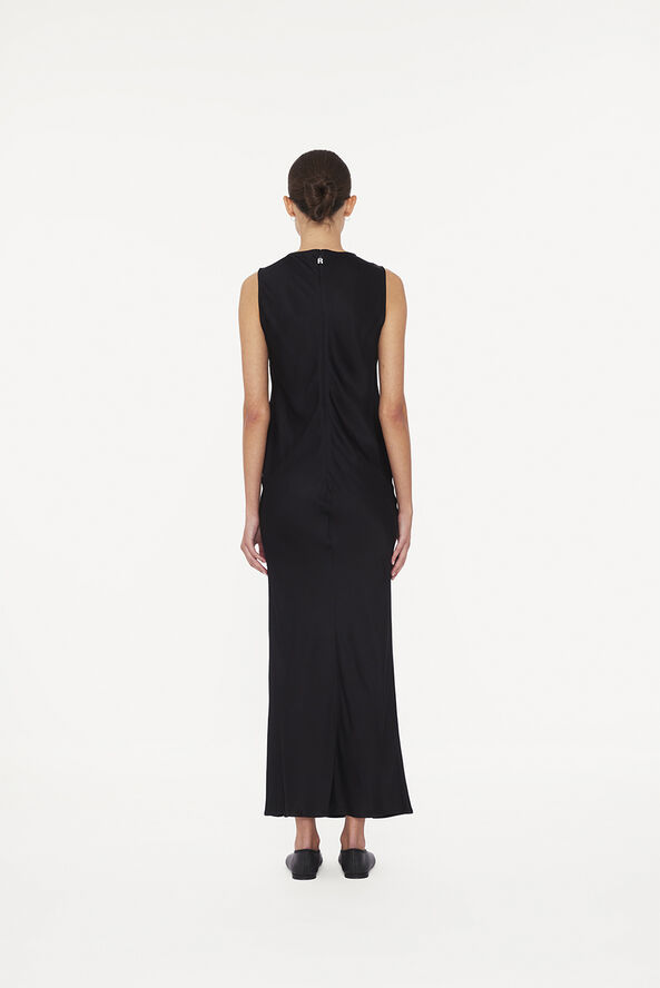 SLEEVELESS MIDI DRESS