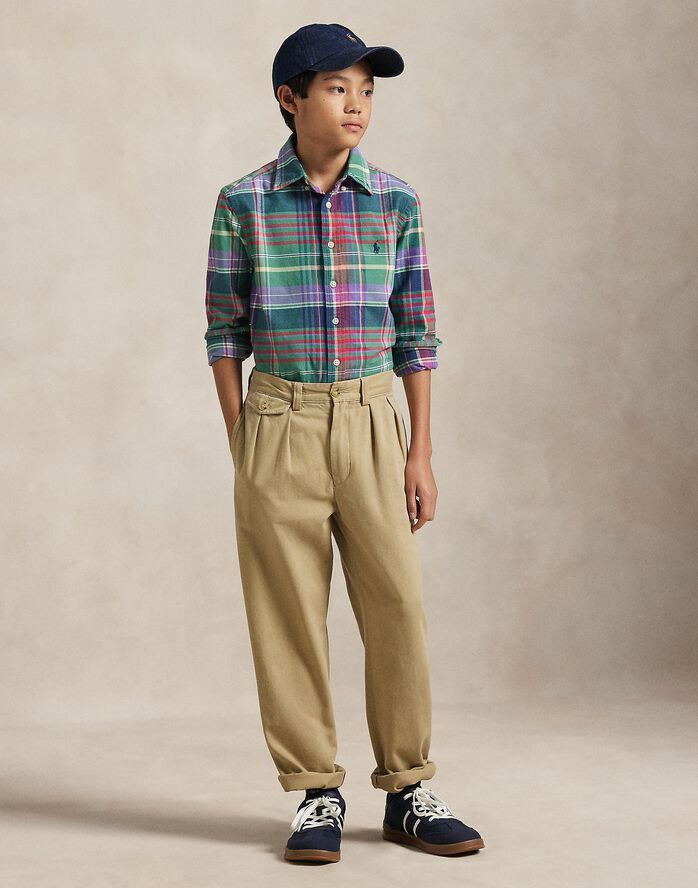 BRUSHED OXFORD-WVN-SHIRT