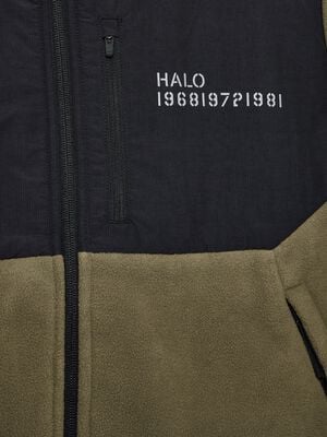 HALO BLOCKED ZIP FLEECE