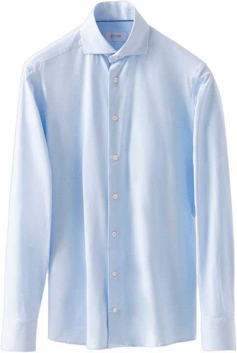 White Four-Way Stretch Shirt - Slim Fit