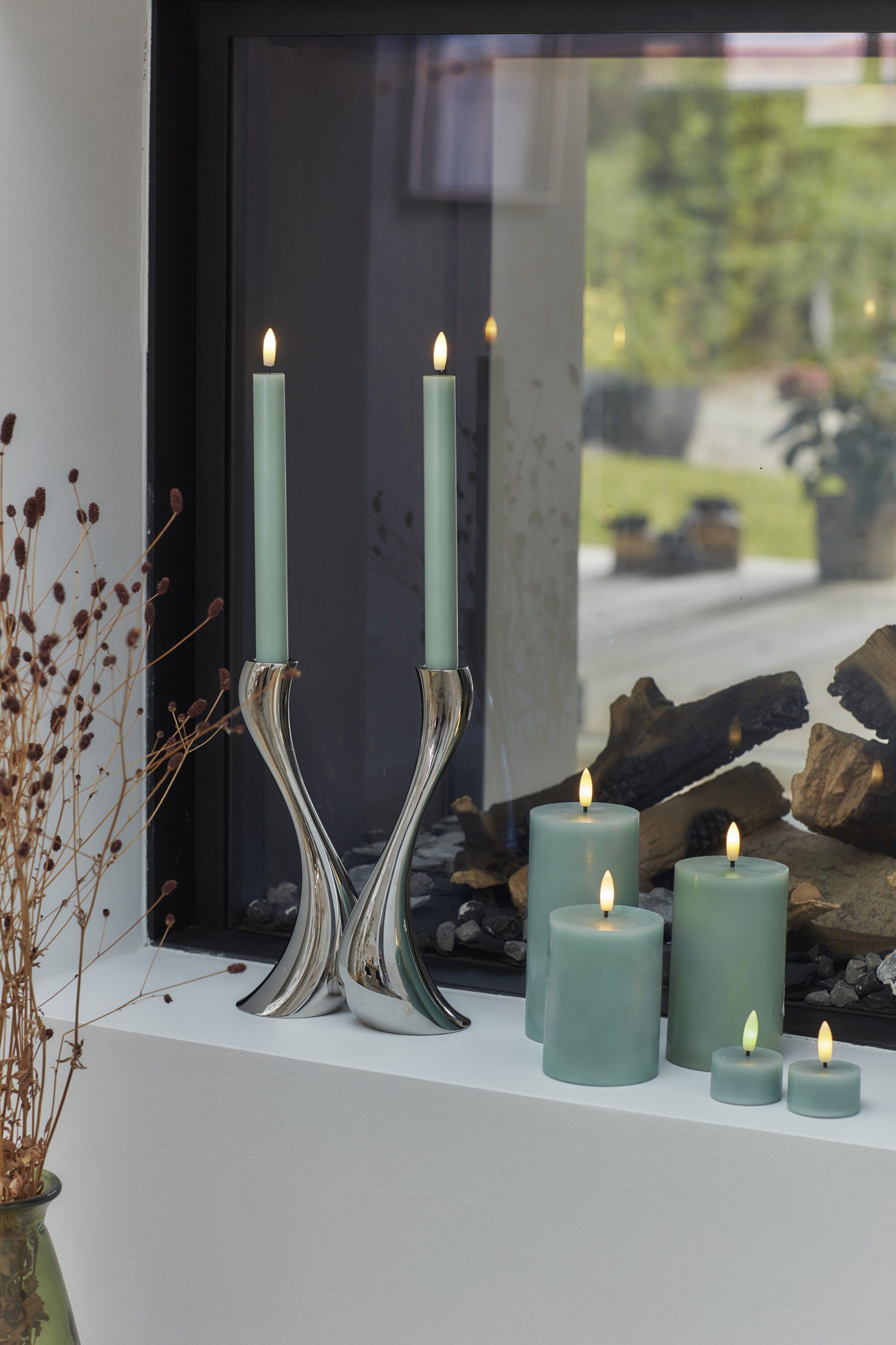 Sille &Oslash;7,5x10cm, Sandy Green