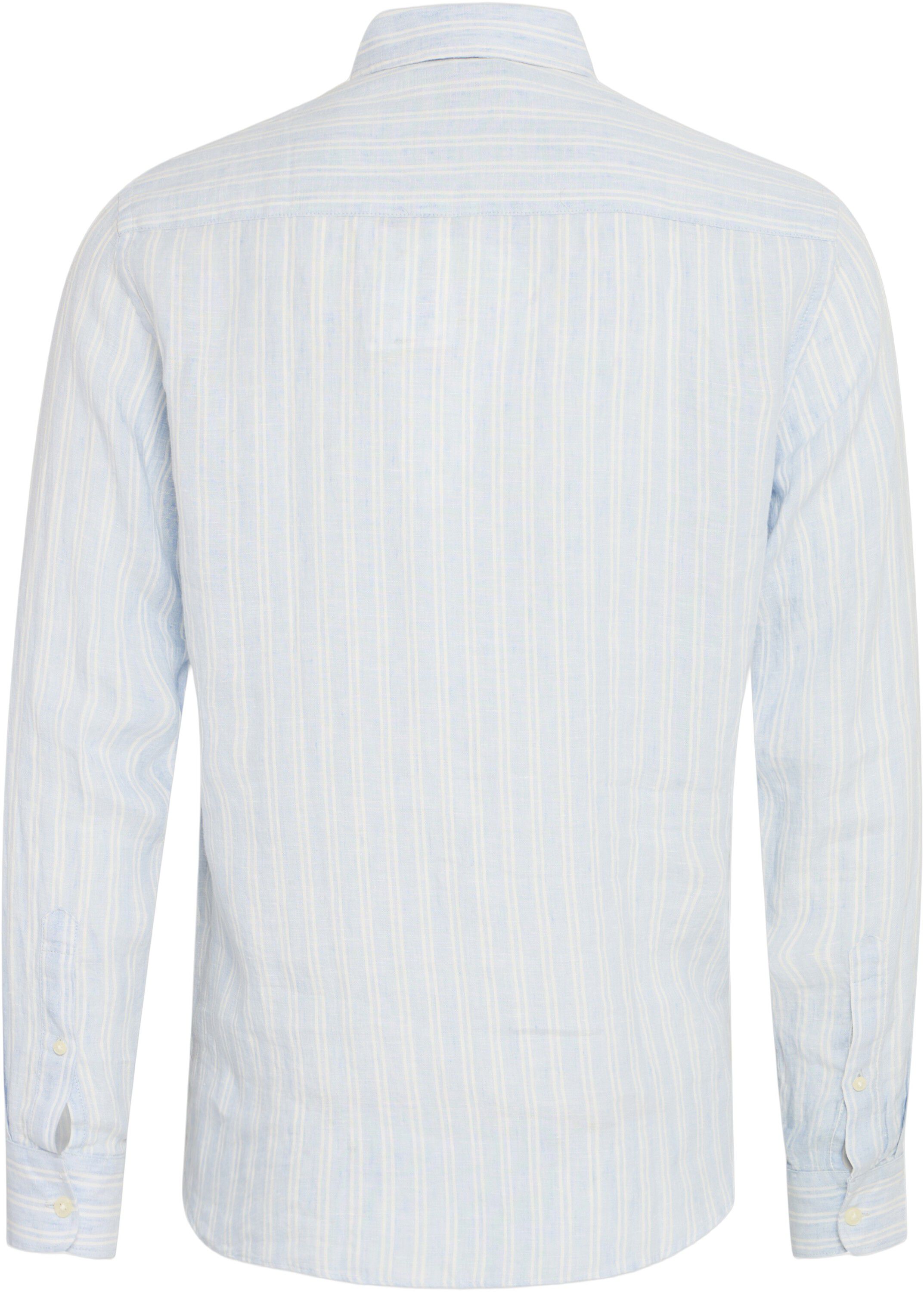 CFDALLAS LS BD striped 100% linen s