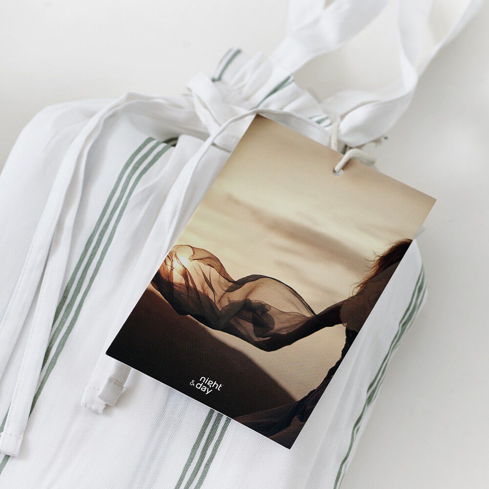 &Oslash;kologisk senges&aelig;t Flow green - GOTS