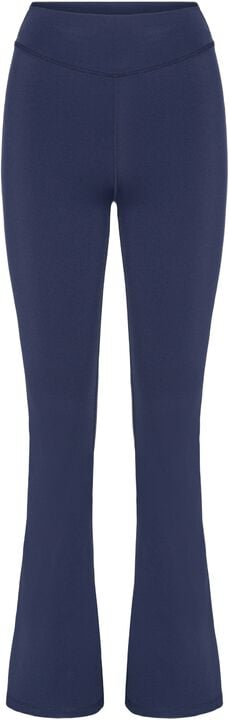 Sicilian high-waist flared leggings - Ocean