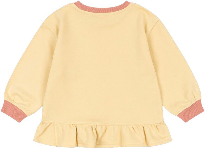 Plettet fl&aelig;se-sweater Gots