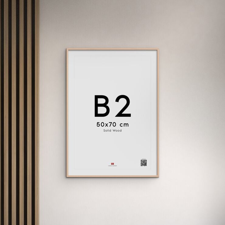 Poster&Frame - Rosa wood 50x70cm