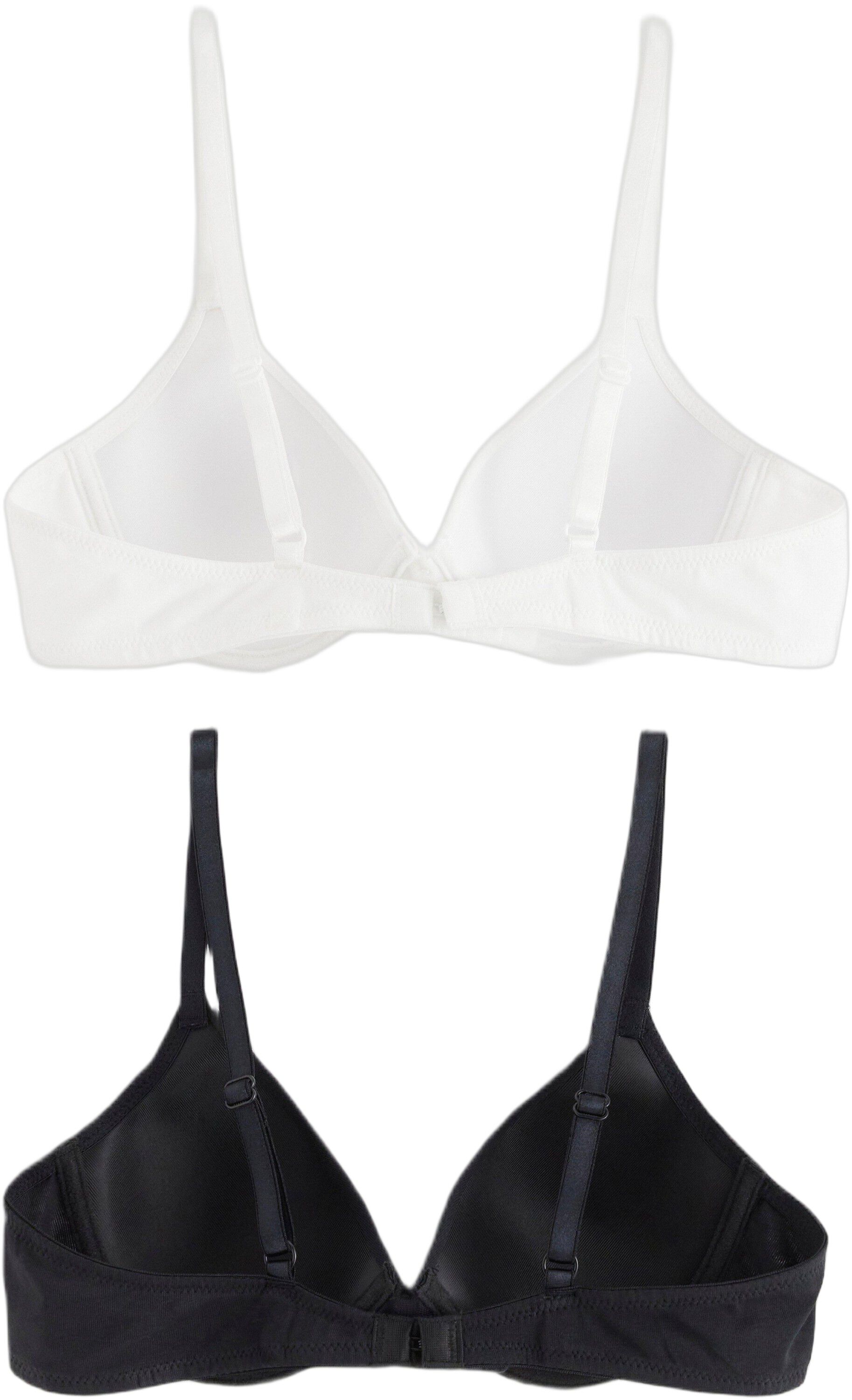 2 pak. med t-shirt-bh'er