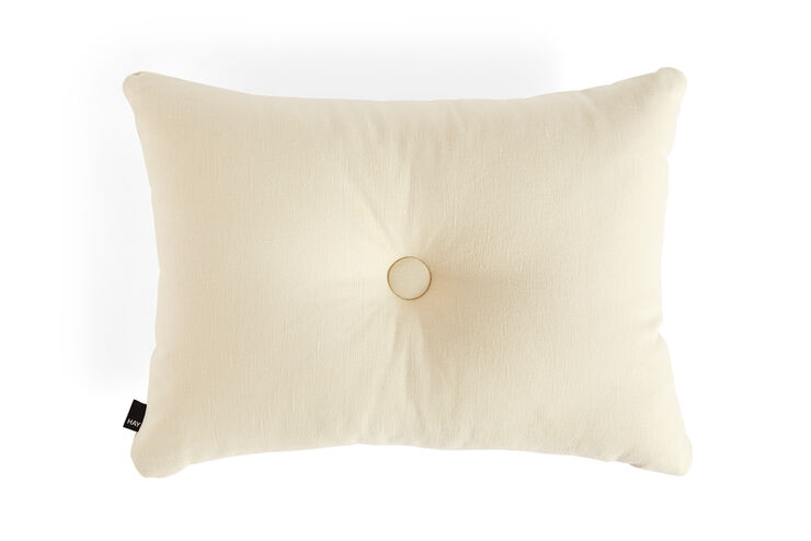 Dot Cushion-1 dot-Planar-Ivory