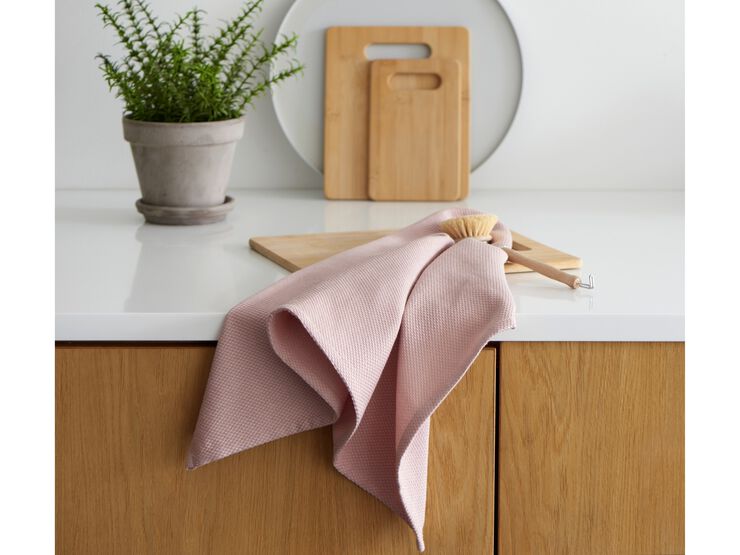 Viskestykke Diamond 50x70 cm Rose Smoke