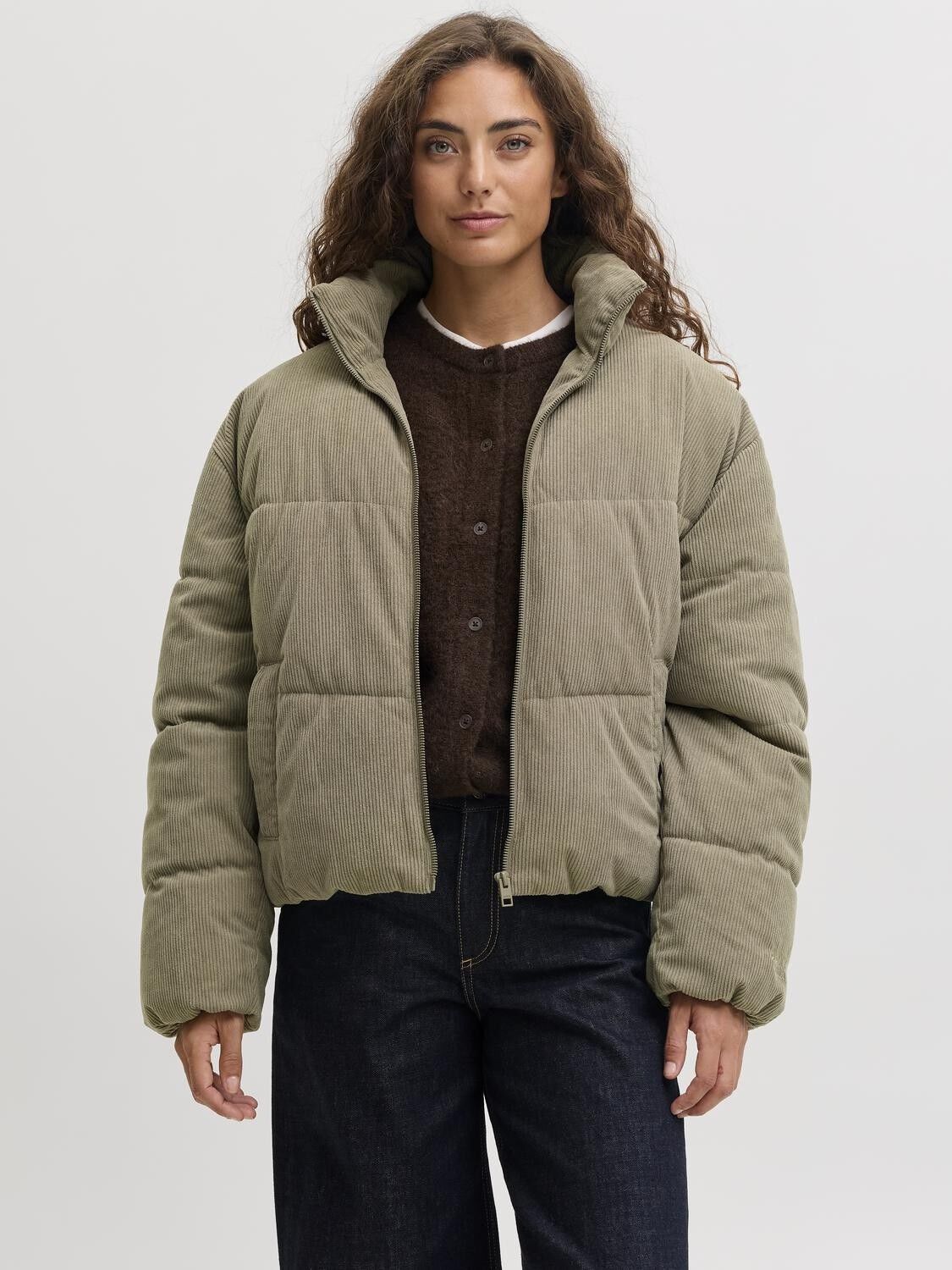 Jxhines Corduroy Puffer Jkt Otw Ret