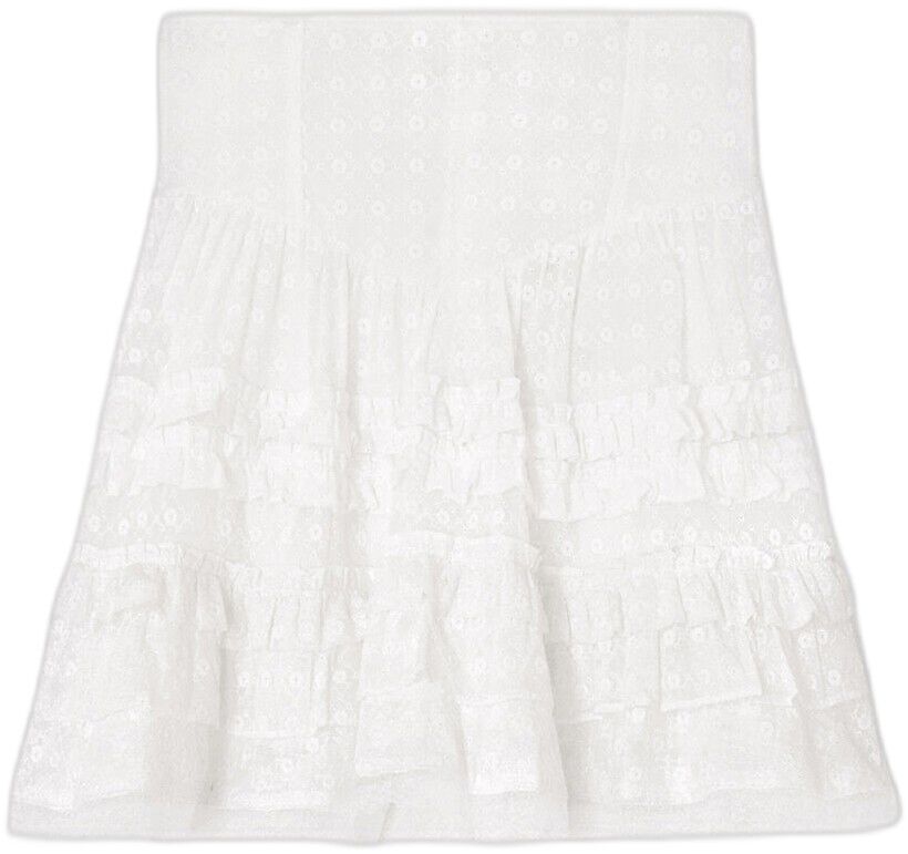 Broderie Anglaise Mini Tiered Frill