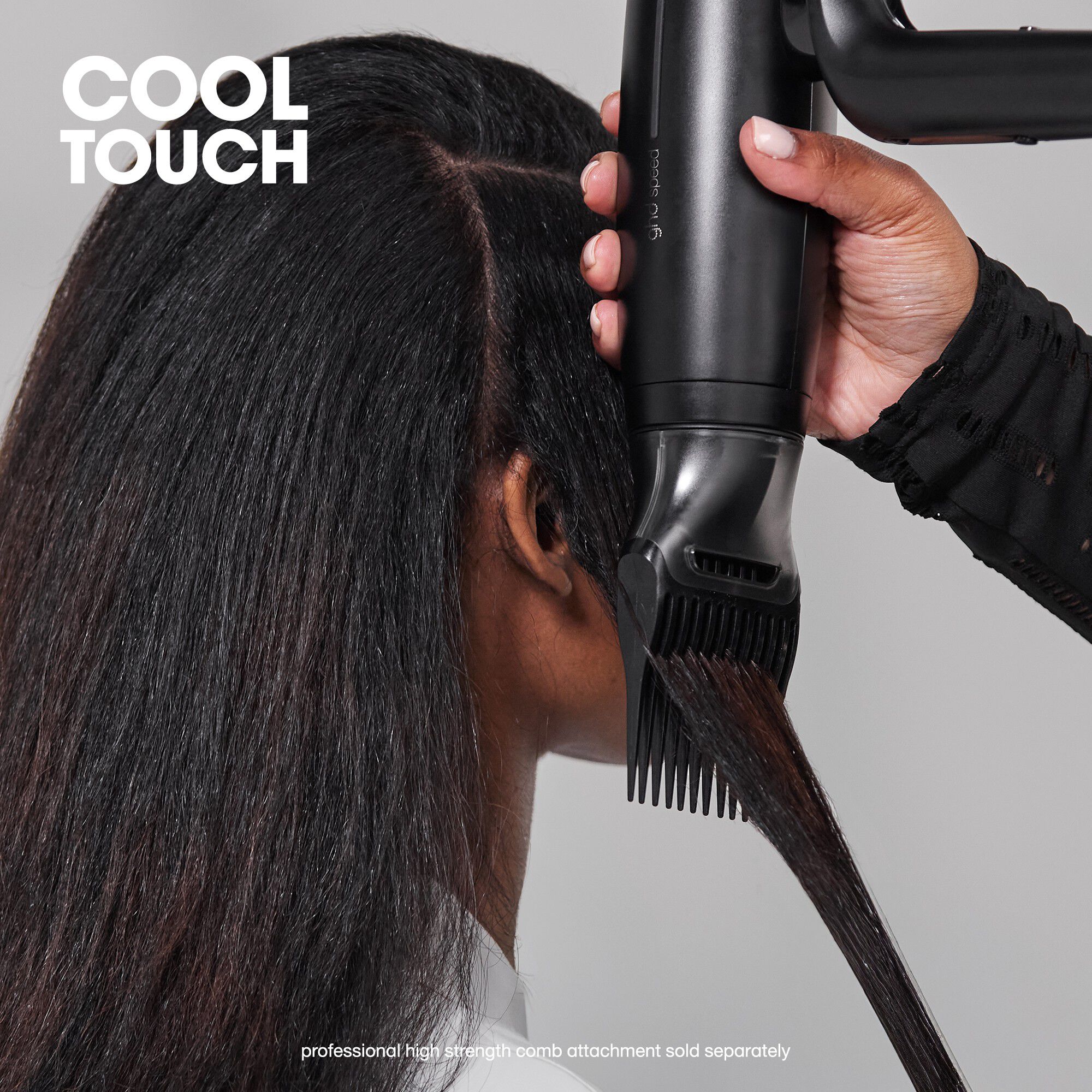 ghd Speed - Hair Dryer Silver White