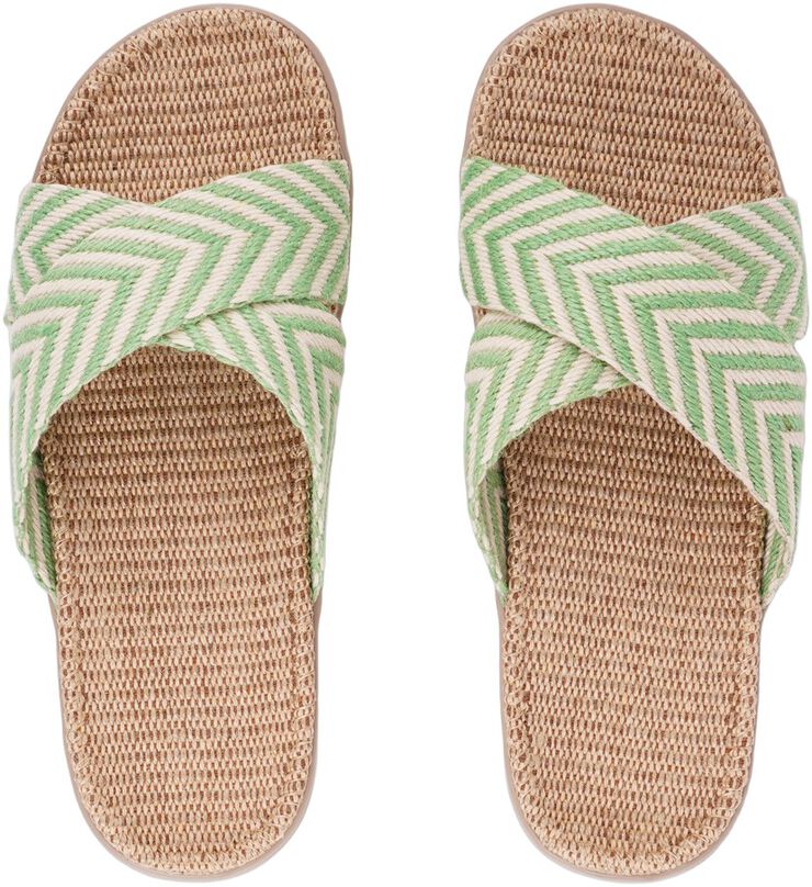 FORMENTERA - SANDAL - JUTE SOLE & NATURAL BAST STRAPS