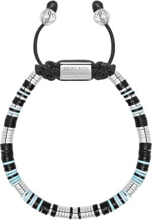 Blue Eclipse Disc Bracelet