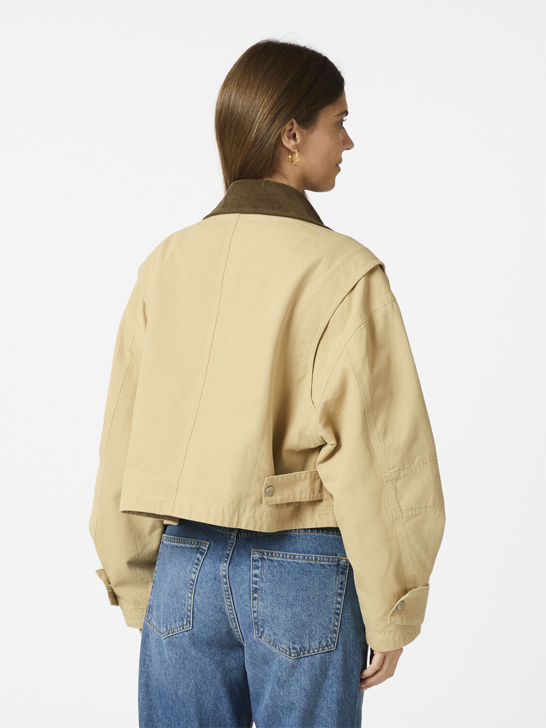 Rivera Canvas Boxy Jacket