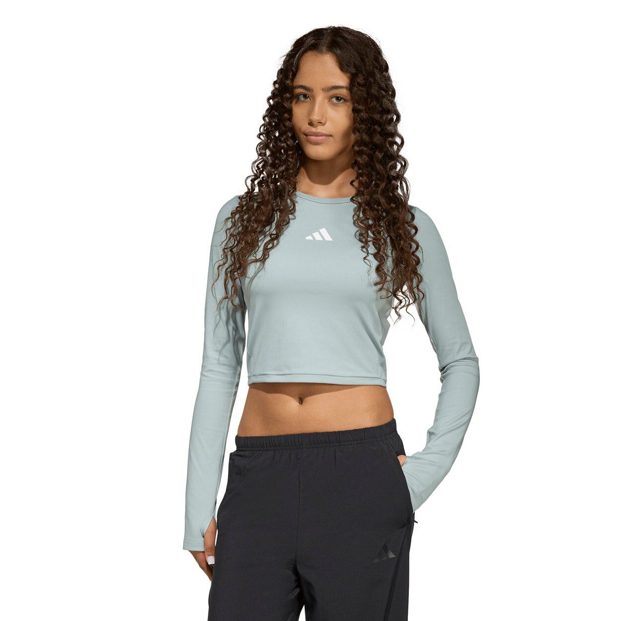 TECHFIT Long-Sleeve Croptop