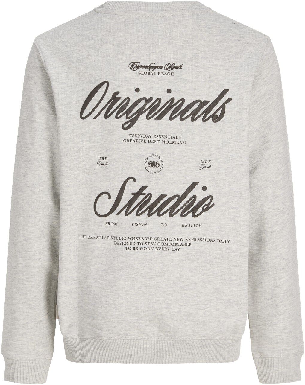 Jornorrebro Typo Back Sweat Cn Jnr