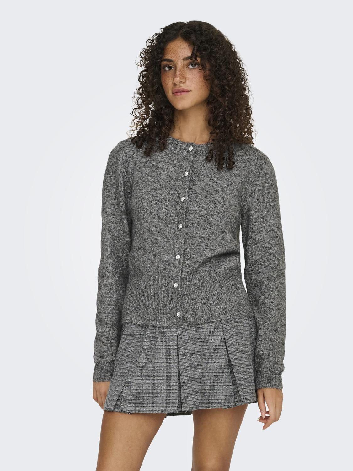 ONLHAVANNA LS BUTTON CARDIGAN CS KN