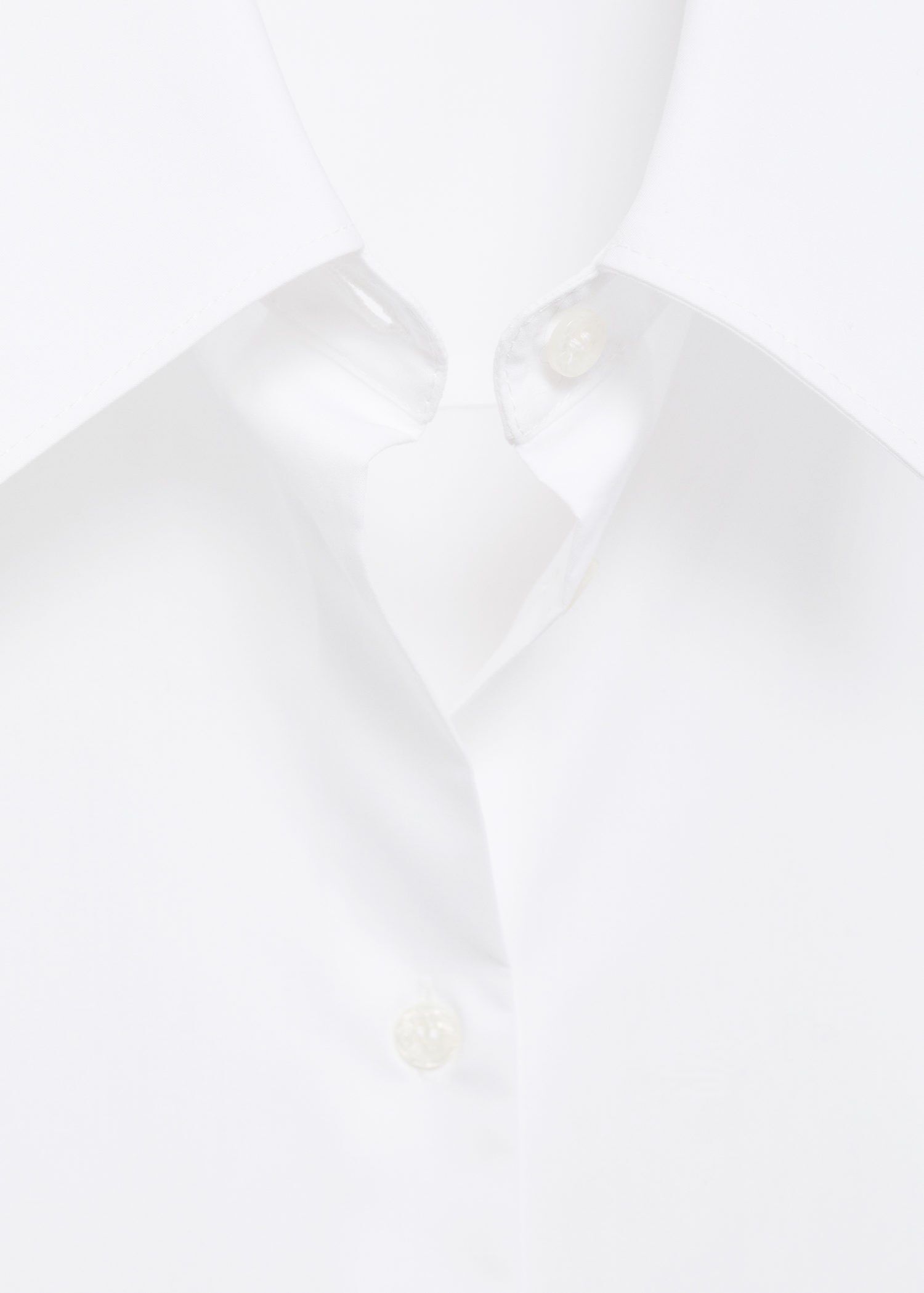 Regular cotton lyocell-blend shirt