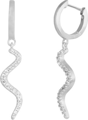 Wave Sparkle Hoop Mini
