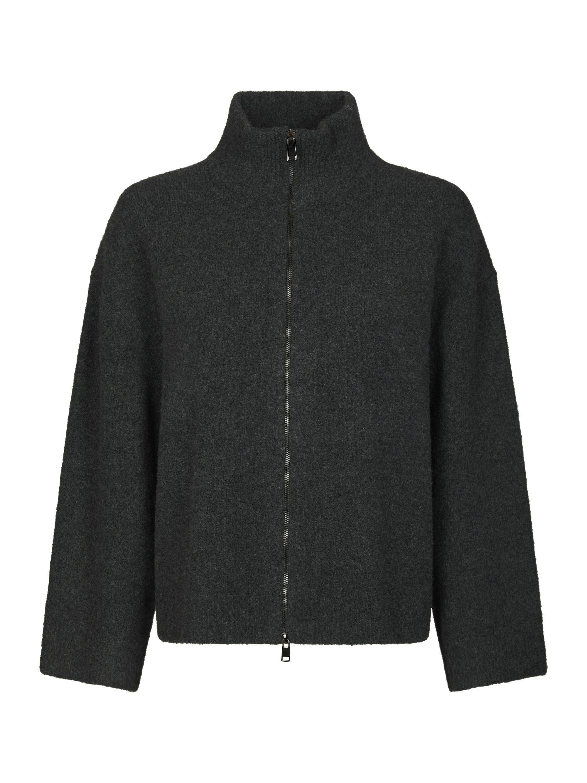 Asley Zip Knit Cardigan