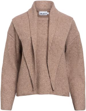 OBJASTA L/S LO SCARF PULLOVER E DIV