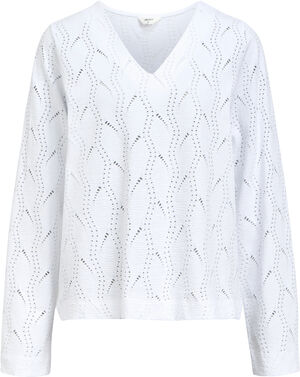 OBJAVA L/S OZ V-NECK TOP DIV