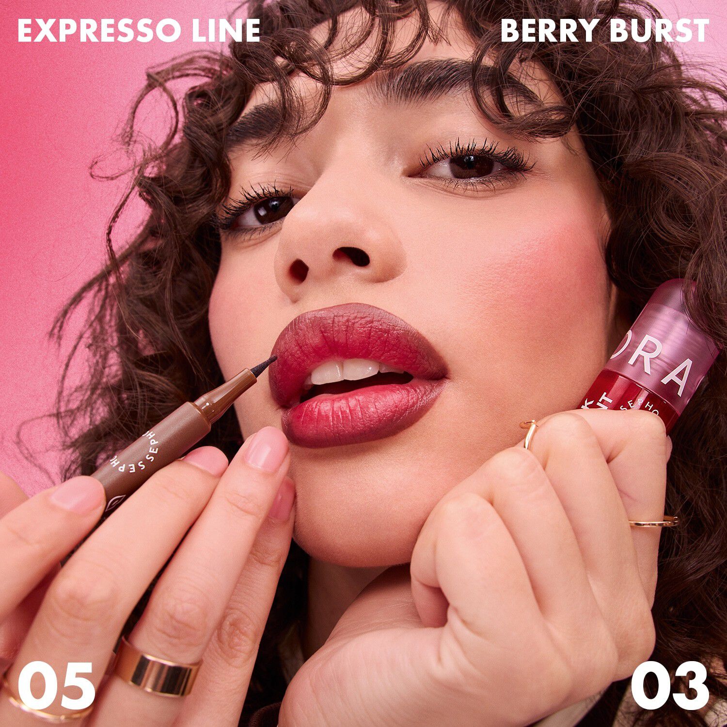 Cheek & Lip Tint - Tusch til l&aelig;ber og kinder, der ikke smitter af