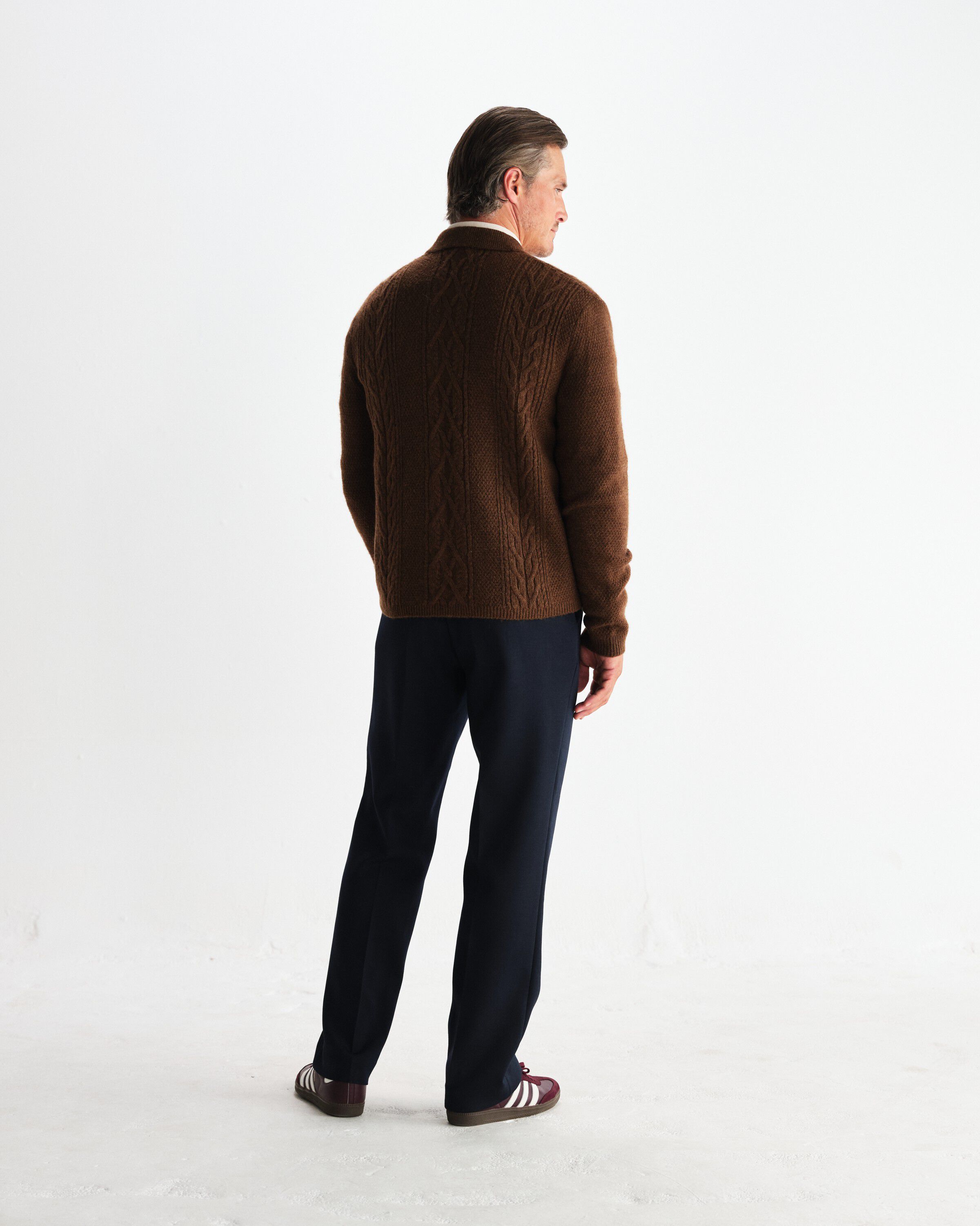 FRIAR ZIP KNIT JACKET