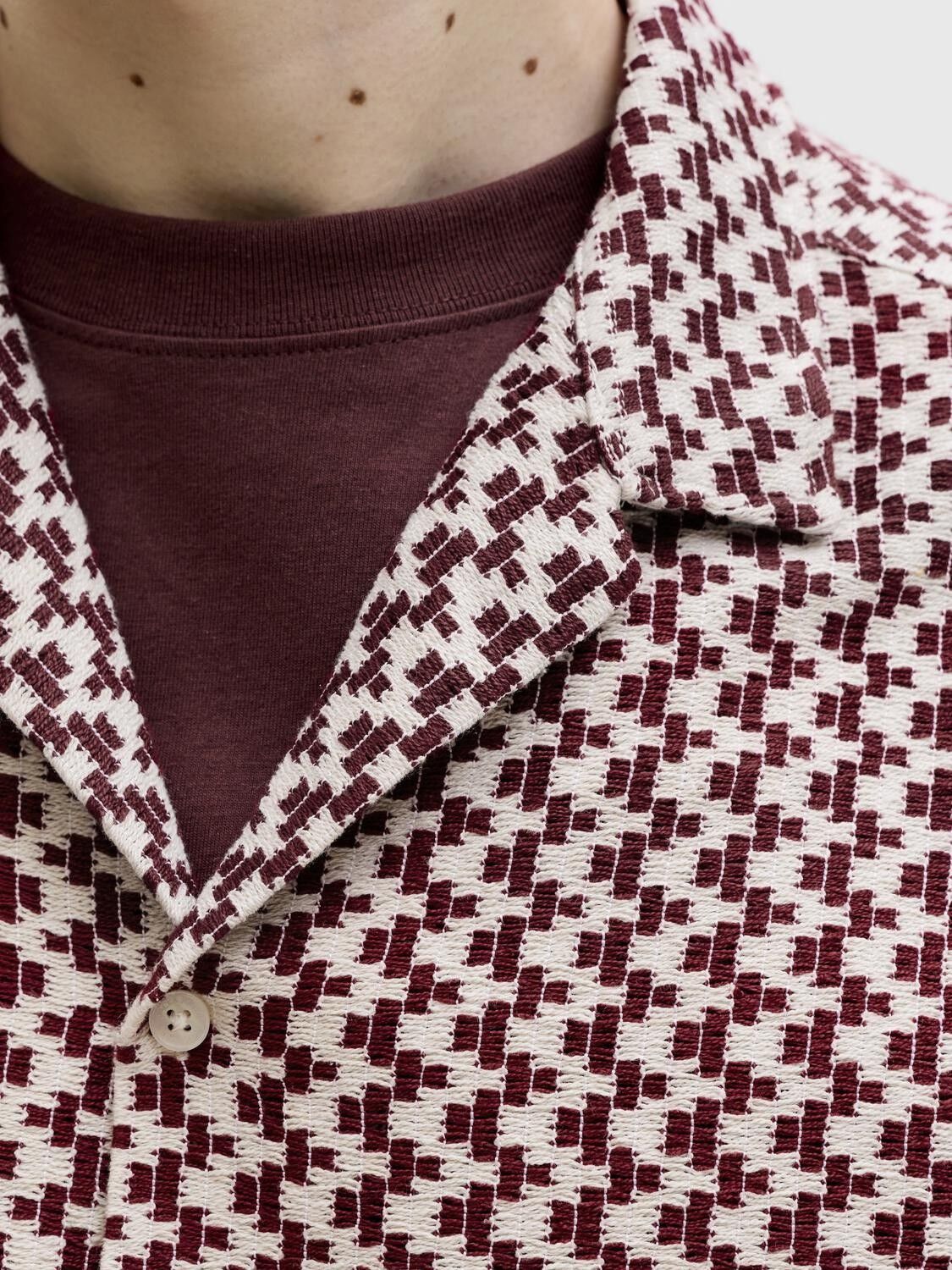 JORMONTAUK CROCHET SHIRT SS SA26 LN