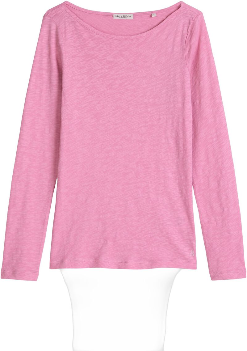 T-Shirt, Long Sleeve, Boat Neck