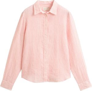 REG STRIPED LINEN LS SHIRT