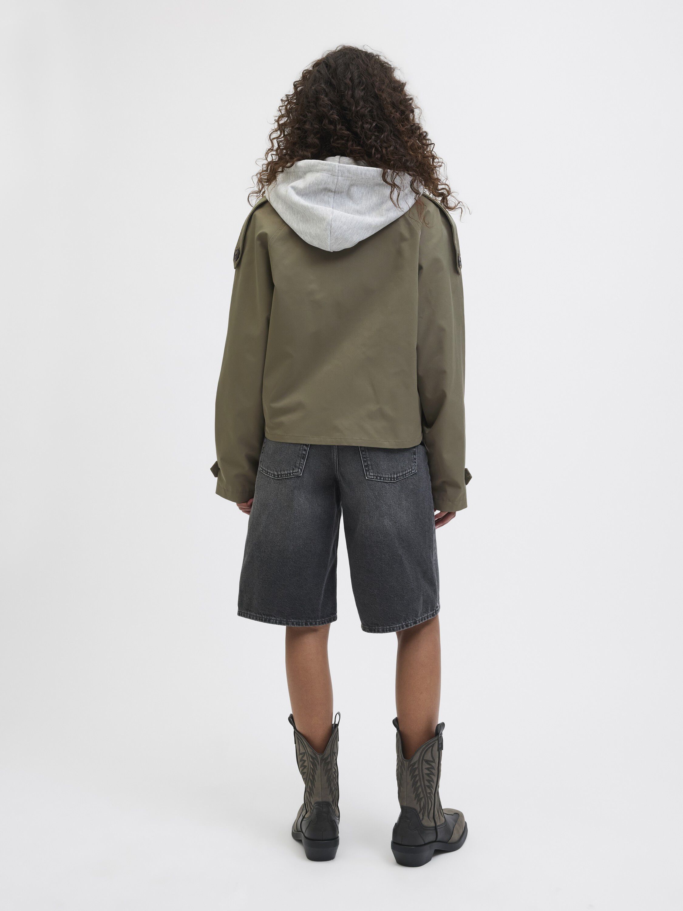 JXCARLIE SHORT TRENCHCOAT OTW SN