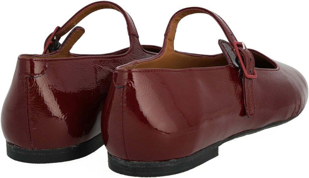 Mary Jane ballerina med moderat fir