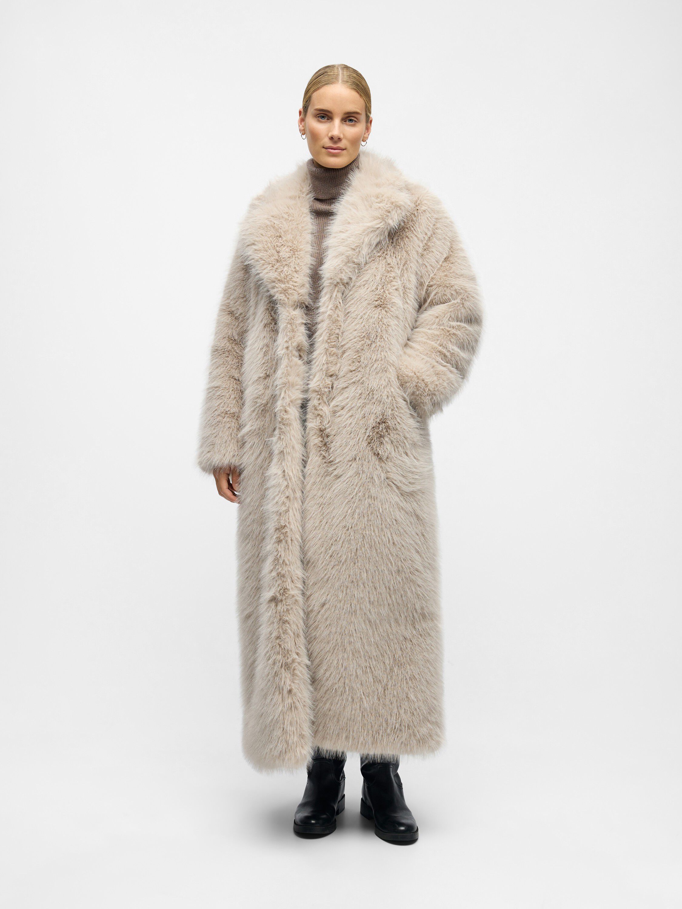 OBJISADORA L/S LO HAIRY LONG COAT 1