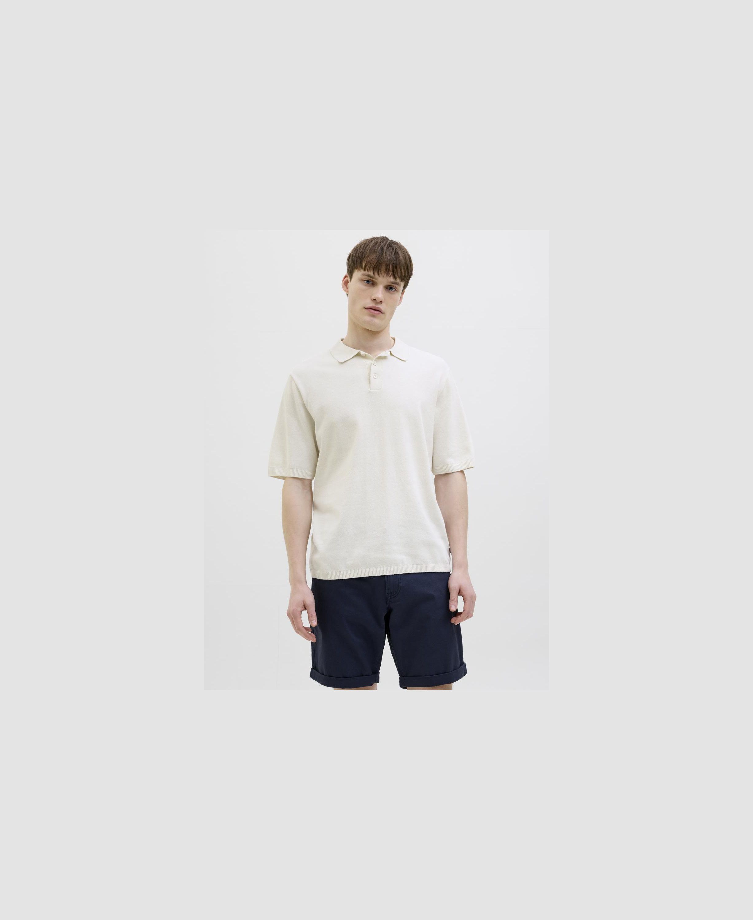 JREBCALLUM KNIT POLO SS