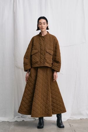Tech quilt jacket - Rhea
