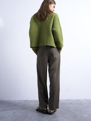 TSLOTTIE SLUCHY WIDE LEG TROUSER