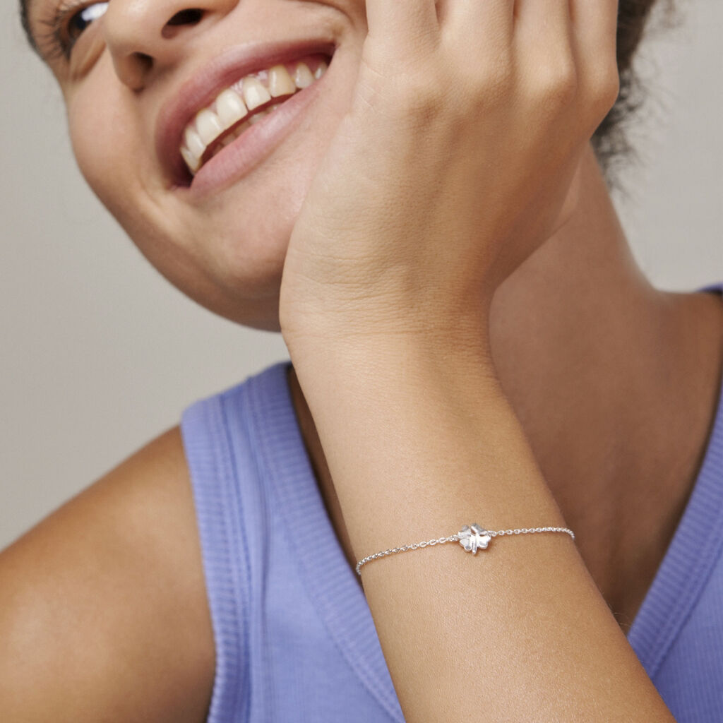 Bracelet, Organic clover