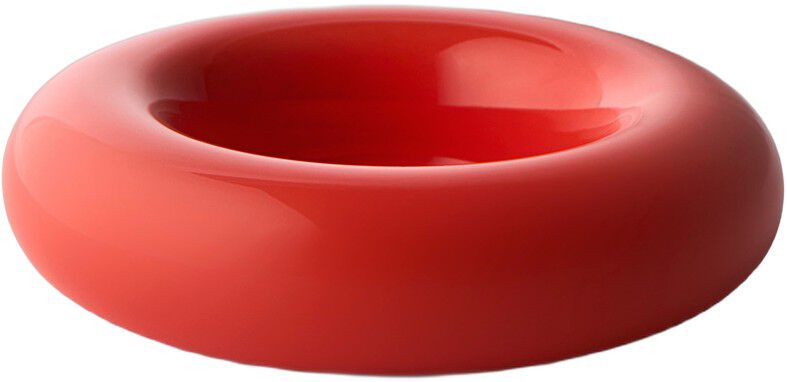 BOB CANDLE HOLDER, LARGE, RED