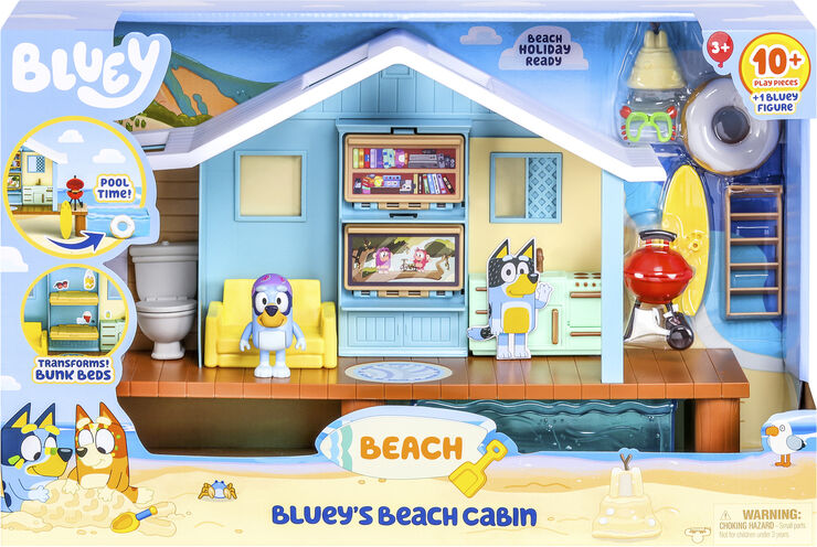 Bluey beach cabin
