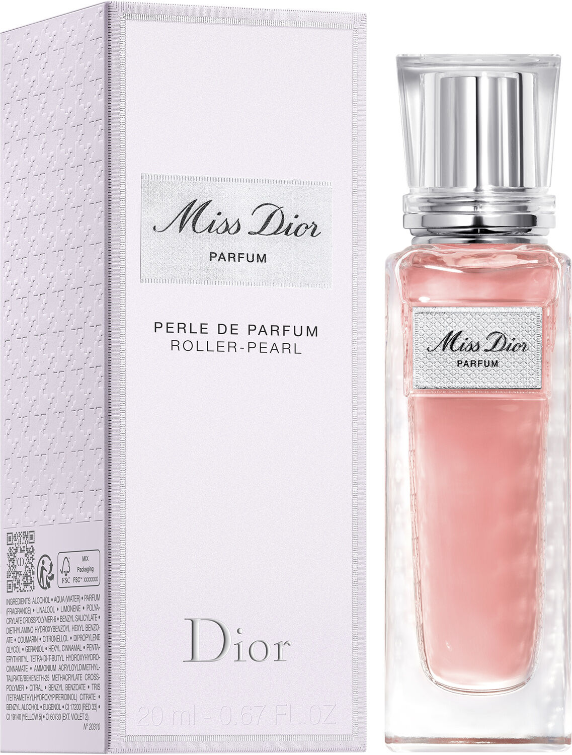 Miss Dior Parfum Roller-Pearl On-The-Go Fragrance