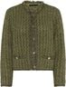 Cardigan_ Knit Tweed Look